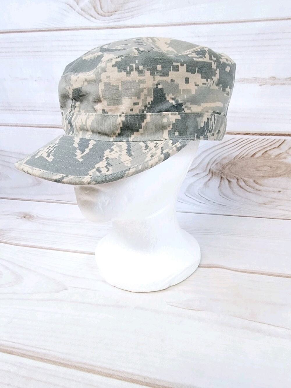 U.S. Air Force Utility Cap Men’s Fitted Military Cap Hat Size 7 1/4 Vanguard